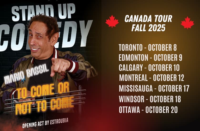 TO COME, OR NOT TO COME a Stand-Up Comedy Show by Mario Bassil Live in Ottawa image