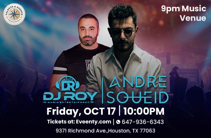 Dj Andre Soueid Live in Houston image