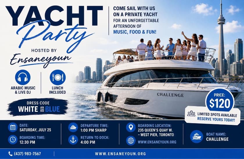 Ensanyoun Yacht Party image Ensanyoun Yacht Party image