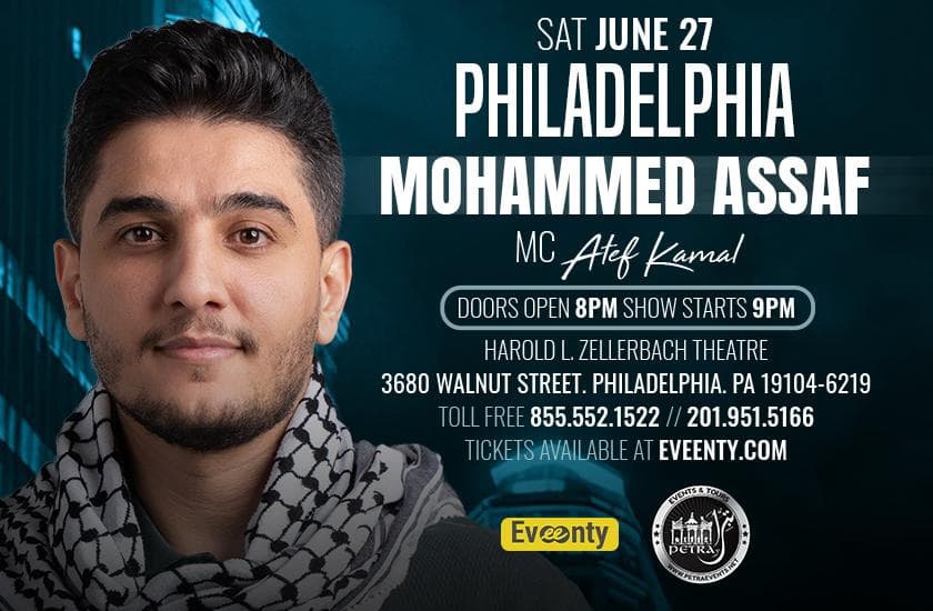 Mohamed Assaf Live in Philadelphia image