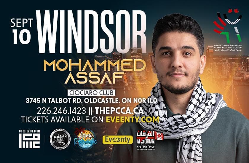 Assaf Live in Windsor ON image