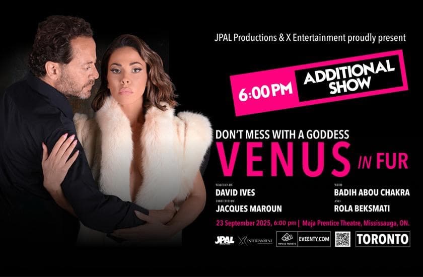 Venus in fur - Toronto (6 PM SHOW) image Venus in fur - Toronto (6 PM SHOW) image