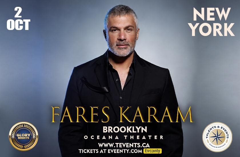 Fares Karam Live in Brooklyn image Fares Karam Live in Brooklyn image