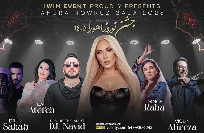 Ahura Nowruz Gala with Sepideh Live in Toronto image